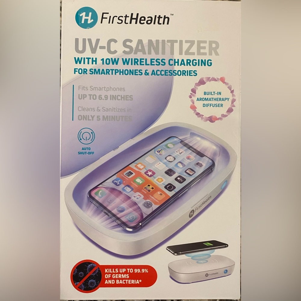 Smartphone Sanitizer with Wireless Charging